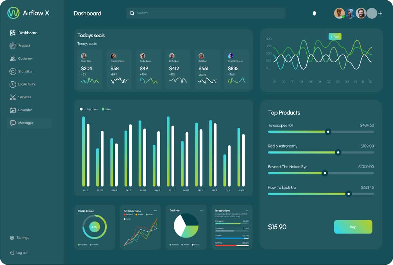 AirFlow X Template Image