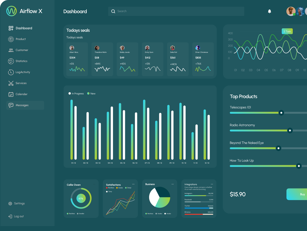 AirFlow X Template Image